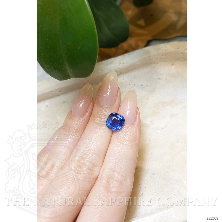 3.58 Ct. Blue Sapphire from Ceylon (Sri Lanka)