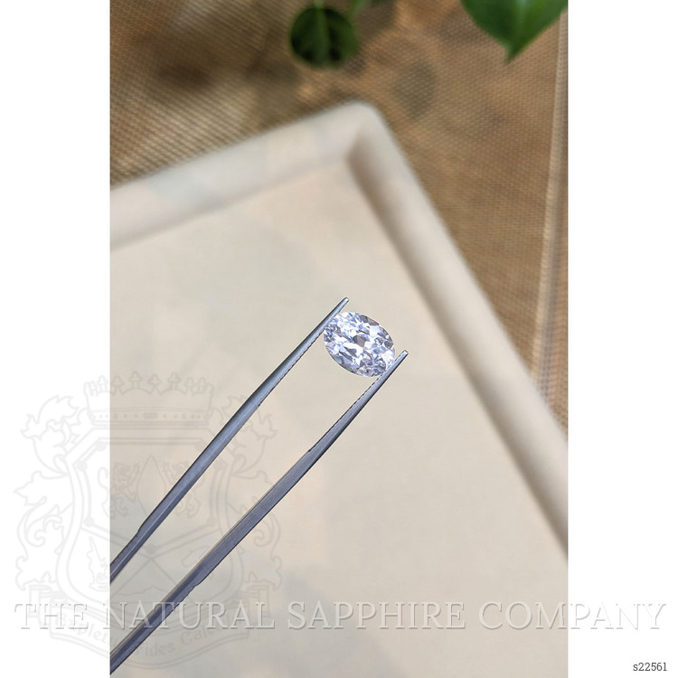 4.26 Ct. White Sapphire from Ceylon (Sri Lanka)