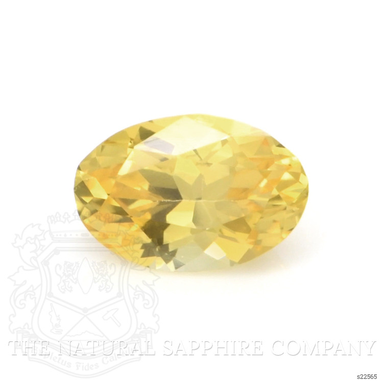 0.45 Ct. Yellow Sapphire from Ceylon (Sri Lanka)