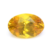 0.55 Ct. Yellowish Orange Sapphire from Ceylon (Sri Lanka) Video