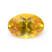 0.53 Ct. Yellowish Orange Sapphire from Ceylon (Sri Lanka) Video