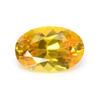 0.50 Ct. Yellowish Orange Sapphire from Ceylon (Sri Lanka) Video