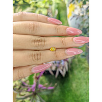 0.51 Ct. Orangish Yellow Sapphire from Ceylon (Sri Lanka) Life Style