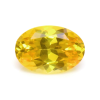 0.51 Ct. Orangish Yellow Sapphire from Ceylon (Sri Lanka) Video
