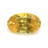 0.43 Ct. Orangish Yellow Sapphire from Ceylon (Sri Lanka) Video