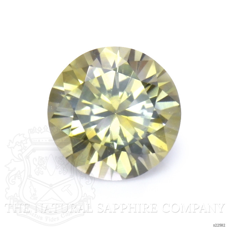 0.71 Ct. Yellow Sapphire from Ceylon (Sri Lanka)