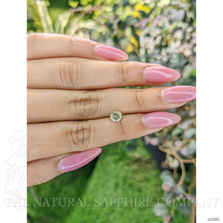 0.71 Ct. Yellow Sapphire from Ceylon (Sri Lanka)