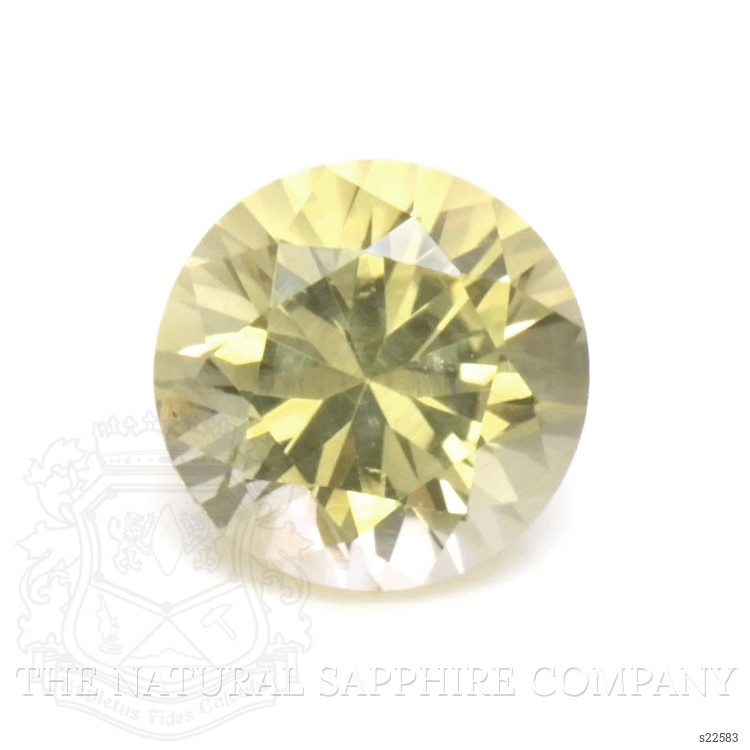 0.62 Ct. Yellow Sapphire from Ceylon (Sri Lanka)