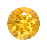 0.56 Ct. Yellowish Orange Sapphire from Ceylon (Sri Lanka) Video
