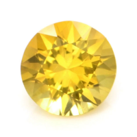 0.56 Ct. Orangish Yellow Sapphire from Ceylon (Sri Lanka) Video