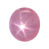 2.88 Ct. Reddish Pink Star Sapphire from Ceylon (Sri Lanka) Video