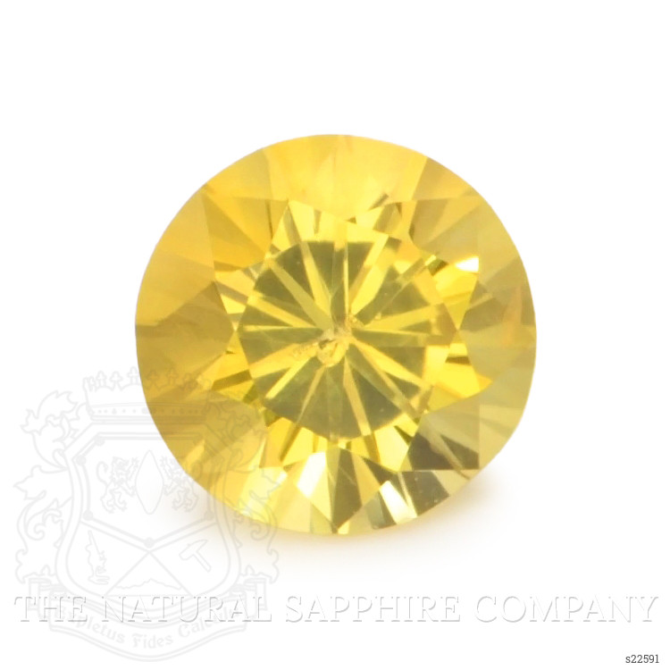 0.59 Ct. Yellow Sapphire from Ceylon (Sri Lanka)