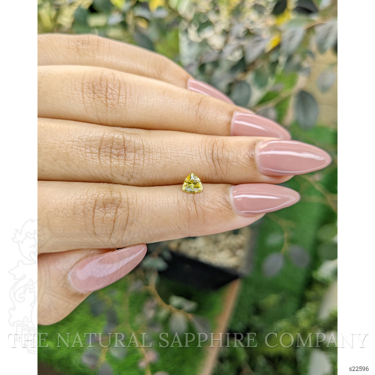 0.57 Ct. Yellow Sapphire from Ceylon (Sri Lanka)