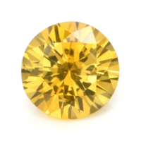 0.57 Ct. Yellowish Orange Sapphire from Ceylon (Sri Lanka) Video