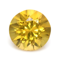 0.66 Ct. Orangish Yellow Sapphire from Ceylon (Sri Lanka) Video