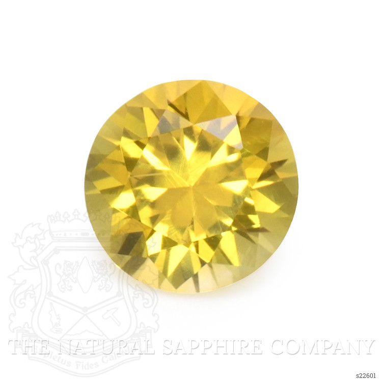 0.57 Ct. Yellow Sapphire from Ceylon (Sri Lanka)