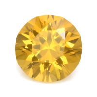 0.65 Ct. Orangish Yellow Sapphire from Ceylon (Sri Lanka) Video