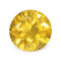 0.55 Ct. Orangish Yellow Sapphire from Ceylon (Sri Lanka) Video