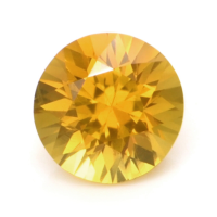 0.60 Ct. Yellowish Orange Sapphire from Ceylon (Sri Lanka) Video