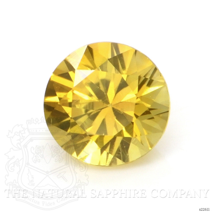 0.60 Ct. Yellow Sapphire from Ceylon (Sri Lanka)