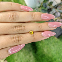 0.60 Ct. Yellow Sapphire from Ceylon (Sri Lanka) Life Style