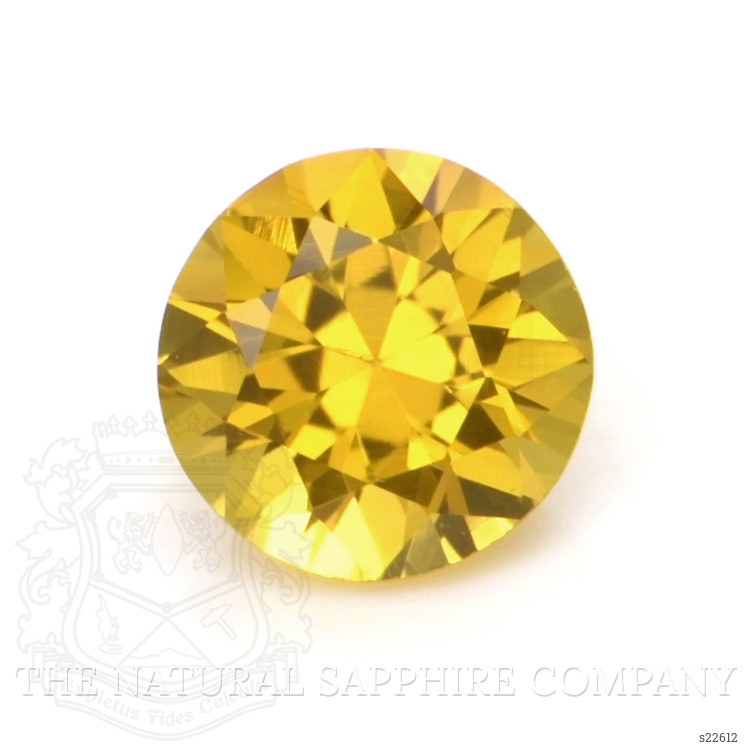 0.59 Ct. Yellow Sapphire from Ceylon (Sri Lanka)