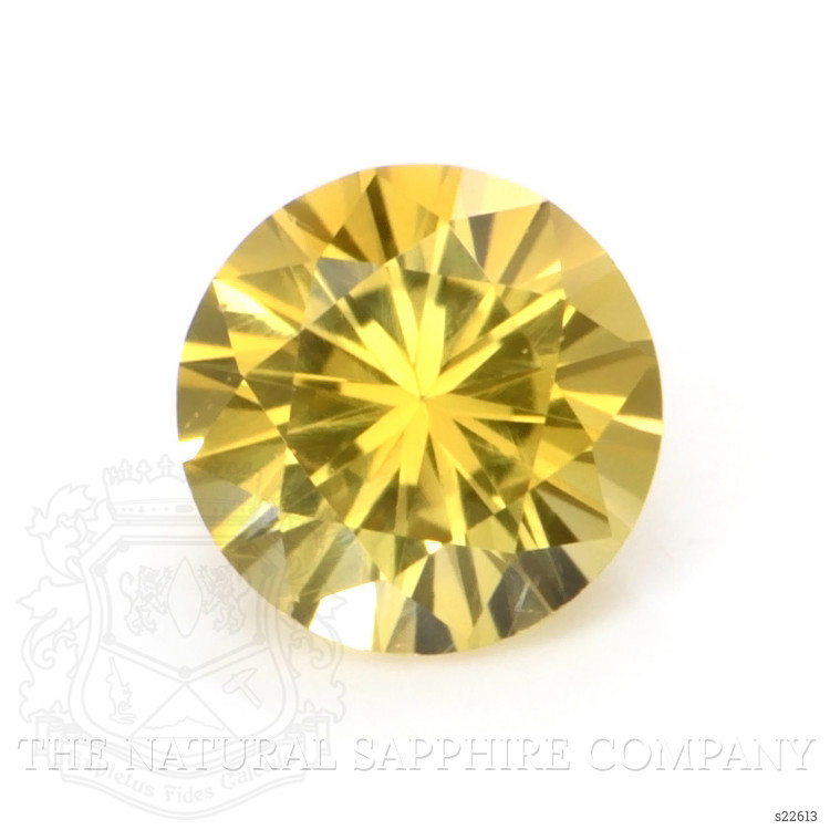 0.57 Ct. Yellow Sapphire from Ceylon (Sri Lanka)