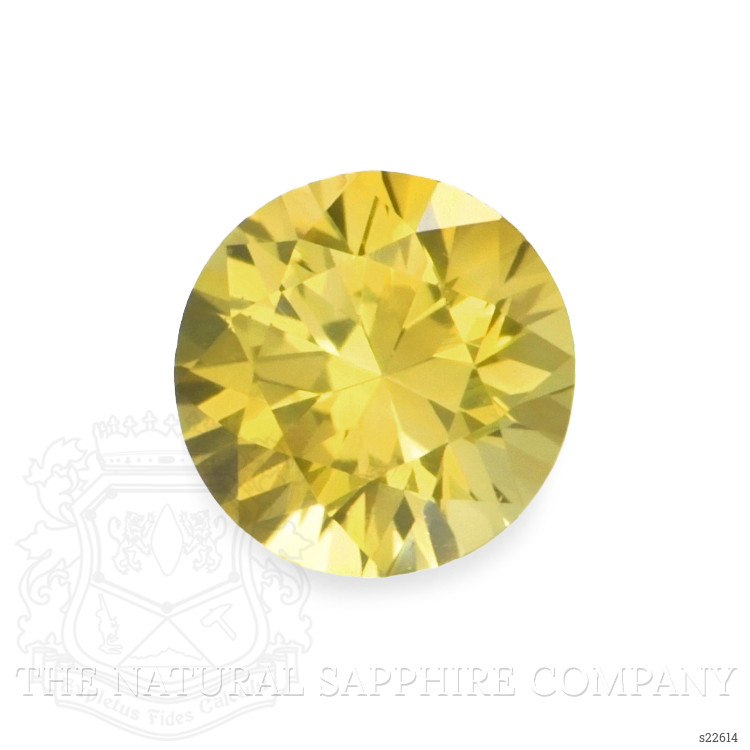 0.57 Ct. Yellow Sapphire from Ceylon (Sri Lanka)