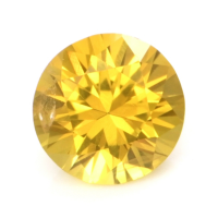 0.53 Ct. Orangish Yellow Sapphire from Ceylon (Sri Lanka) Video