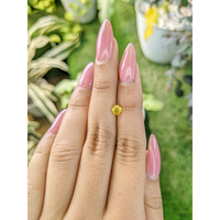 0.59 Ct. Yellow Sapphire from Ceylon (Sri Lanka) Life Style