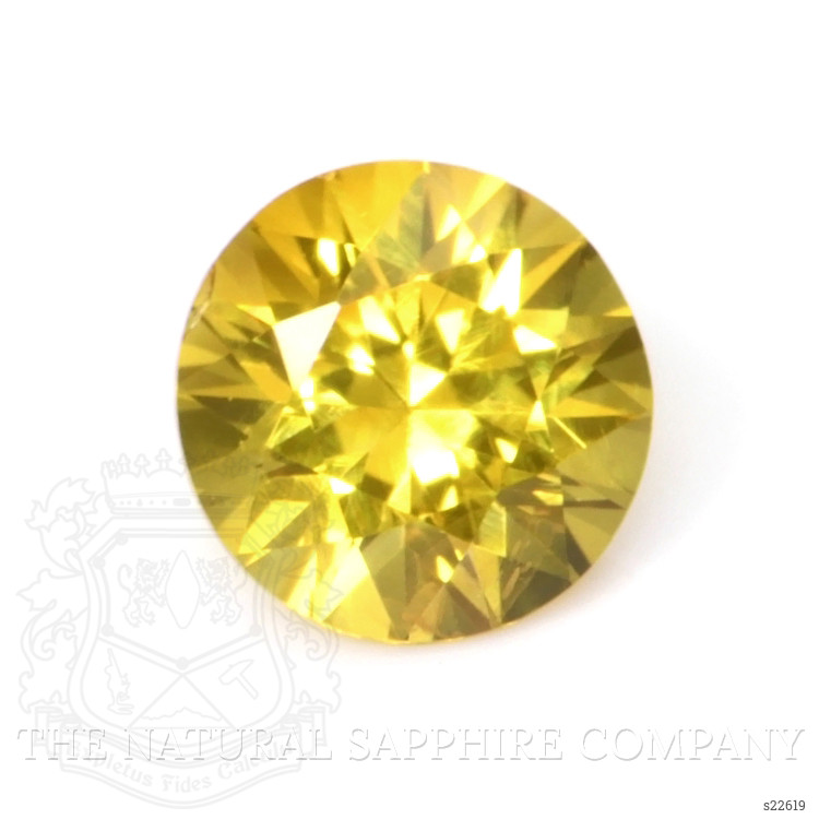 0.60 Ct. Yellow Sapphire from Ceylon (Sri Lanka)