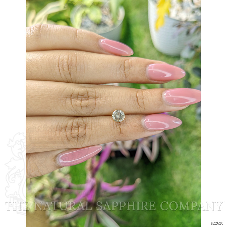 0.88 Ct. Yellow Sapphire from Ceylon (Sri Lanka)