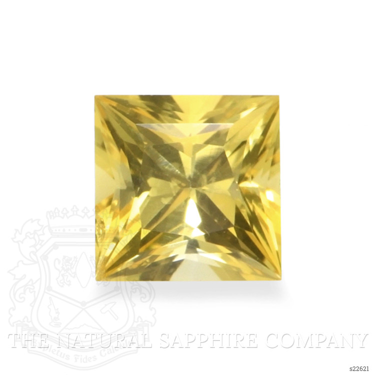 0.63 Ct. Yellow Sapphire from Ceylon (Sri Lanka)