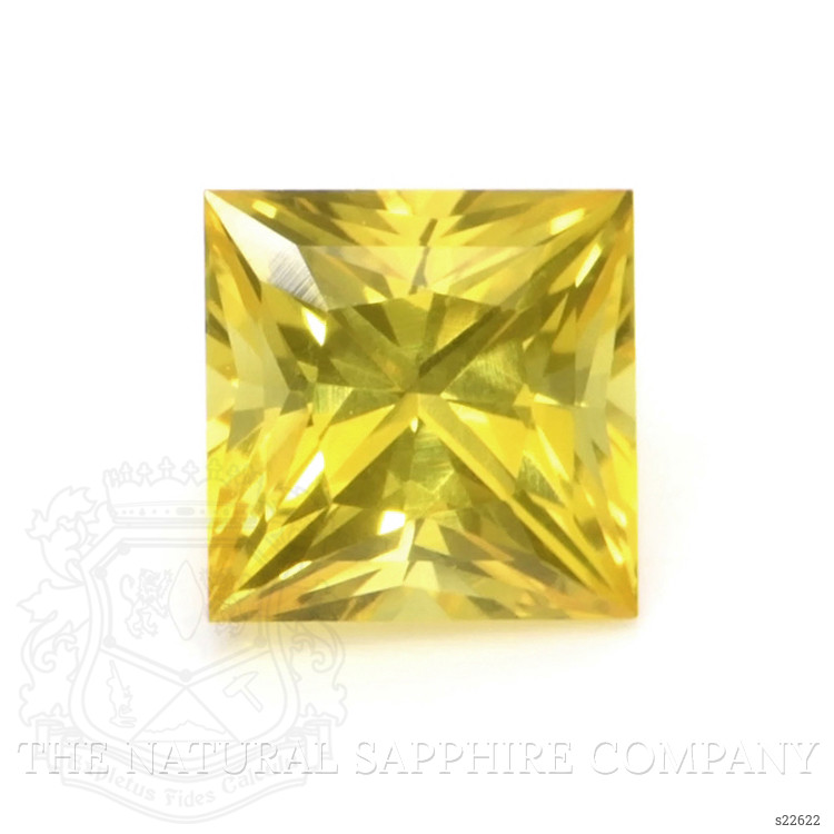 0.69 Ct. Yellow Sapphire from Ceylon (Sri Lanka)