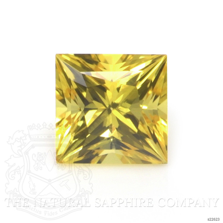 0.69 Ct. Yellow Sapphire from Ceylon (Sri Lanka)