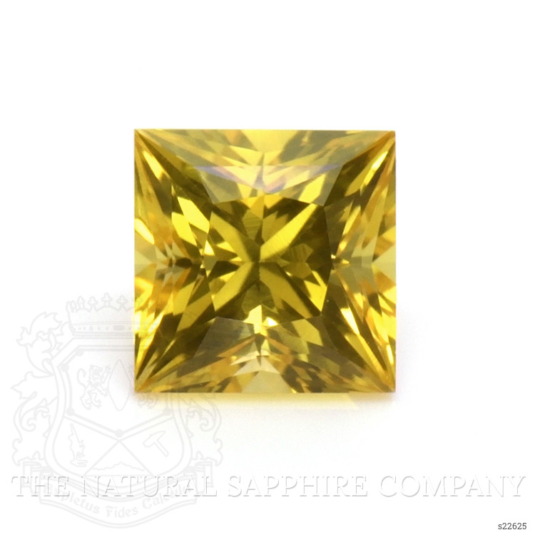 0.76 Ct. Yellow Sapphire from Ceylon (Sri Lanka)