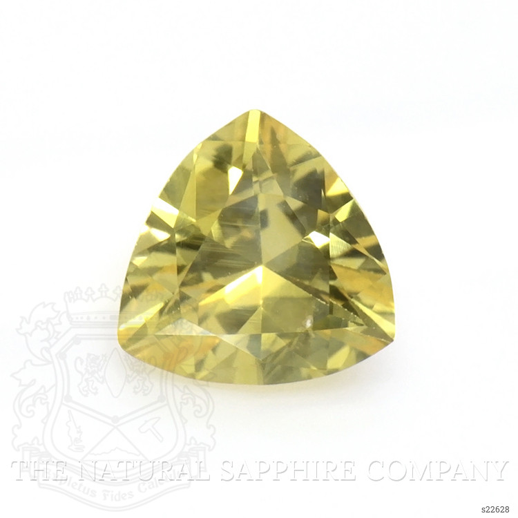 0.61 Ct. Yellow Sapphire from Ceylon (Sri Lanka)
