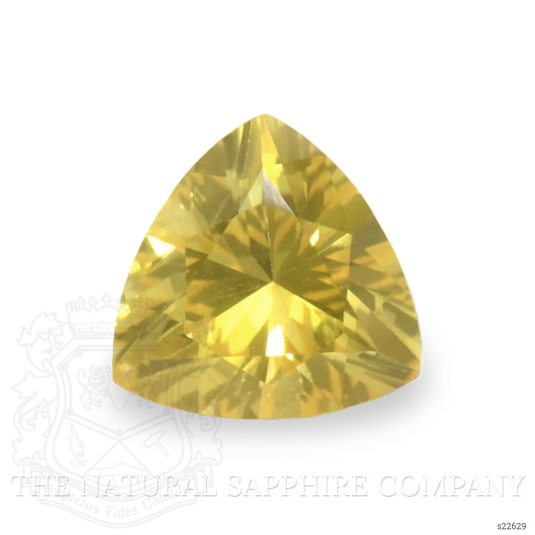 0.65 Ct. Yellow Sapphire from Ceylon (Sri Lanka)