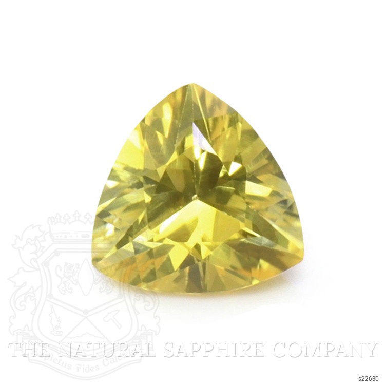 0.63 Ct. Yellow Sapphire from Ceylon (Sri Lanka)
