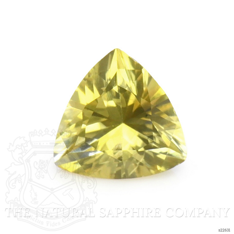 0.60 Ct. Yellow Sapphire from Ceylon (Sri Lanka)