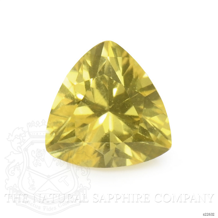 0.65 Ct. Yellow Sapphire from Ceylon (Sri Lanka)