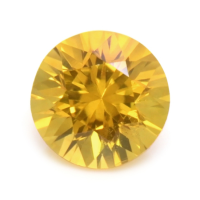 0.68 Ct. Yellowish Orange Sapphire from Ceylon (Sri Lanka) Video