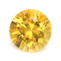 0.64 Ct. Orangish Yellow Sapphire from Ceylon (Sri Lanka) Video