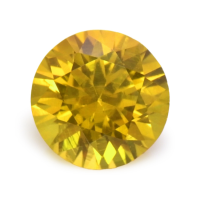 0.60 Ct. Yellowish Orange Sapphire from Ceylon (Sri Lanka) Video
