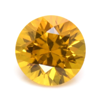 0.67 Ct. Yellowish Orange Sapphire from Ceylon (Sri Lanka) Video