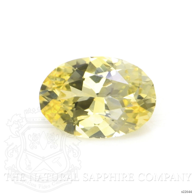 0.76 Ct. Yellow Sapphire from Ceylon (Sri Lanka)