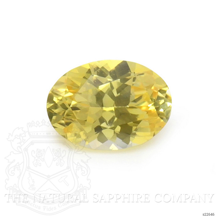 0.92 Ct. Yellow Sapphire from Ceylon (Sri Lanka)