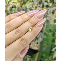 0.88 Ct. Yellow Sapphire from Ceylon (Sri Lanka) Life Style