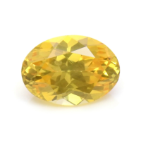 0.95 Ct. Orangish Yellow Sapphire from Ceylon (Sri Lanka) Video