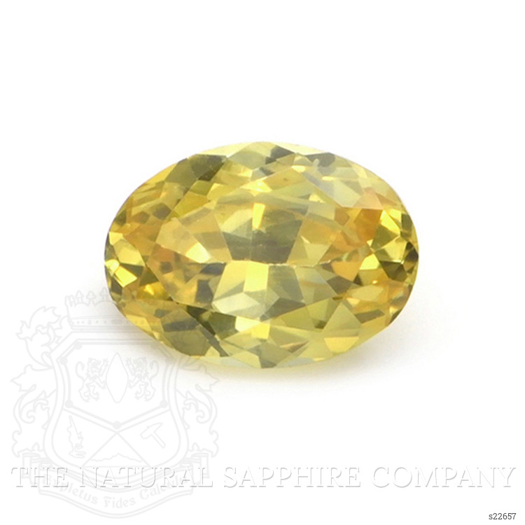 0.94 Ct. Yellow Sapphire from Ceylon (Sri Lanka)